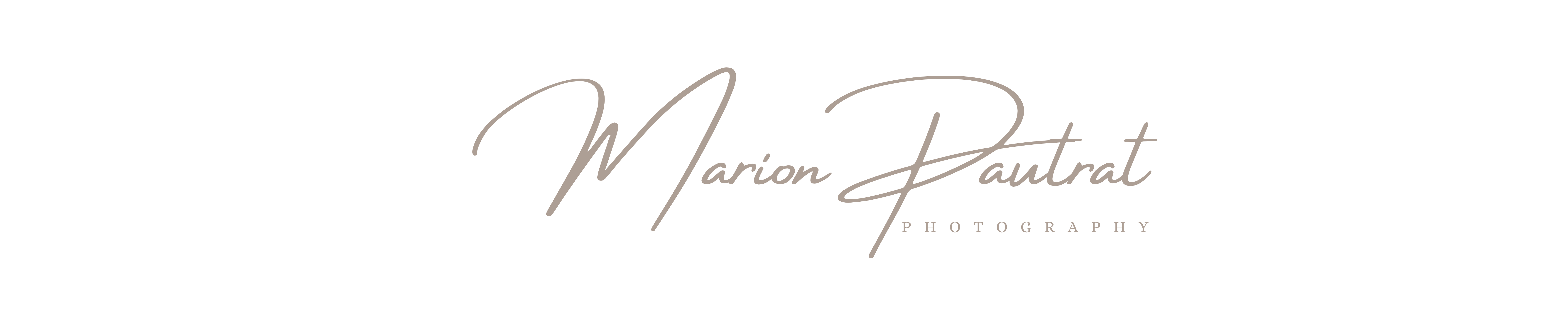Logo - Marion Pautrat (72 x 20 po)